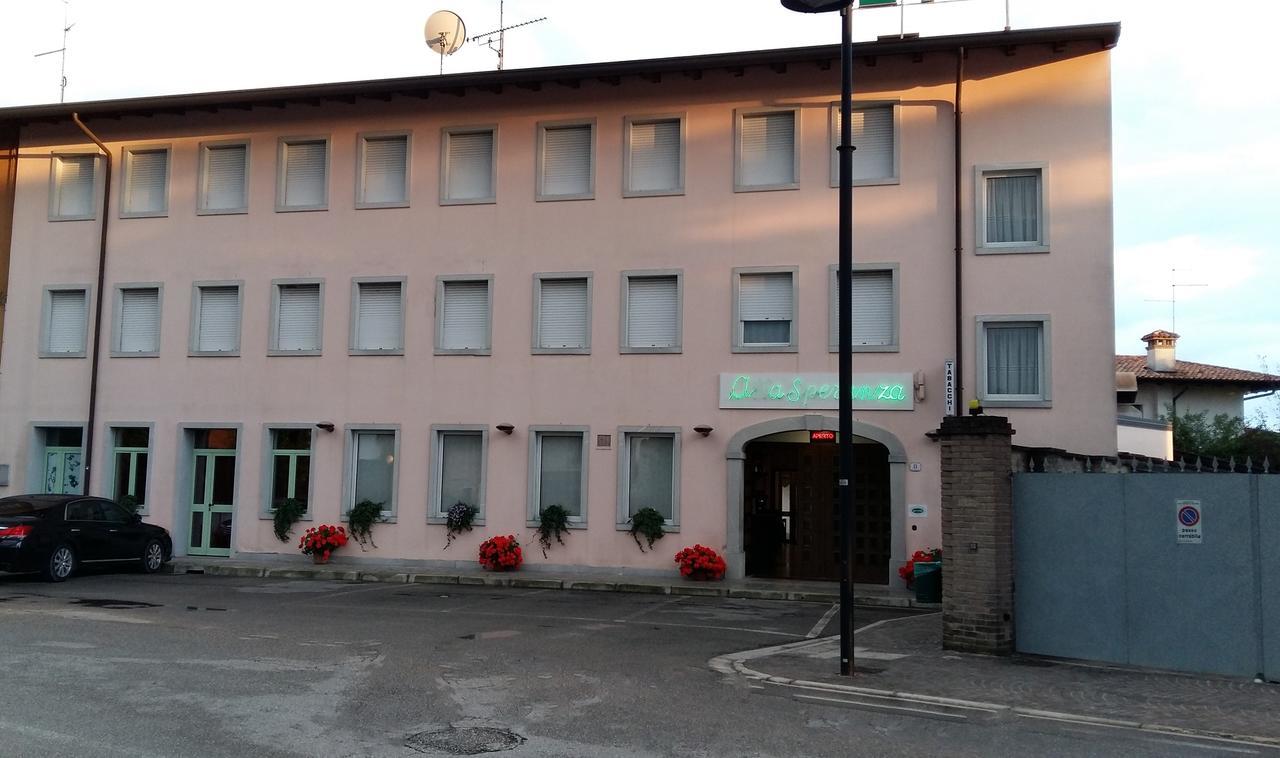 Alla Speranza Hotell San Giórgio di Nogaro Exteriör bild